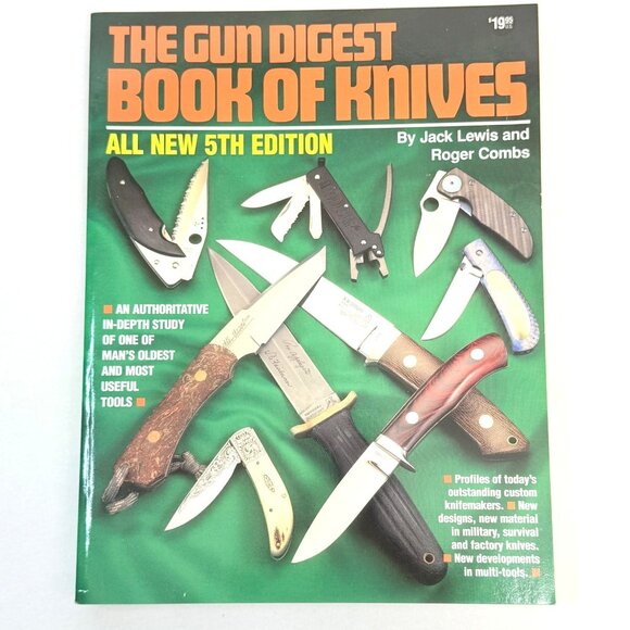 The Gun Digest Book Of Knives 5th Edition By Jack Lewis & Roger Combs - Picture 1 of 7